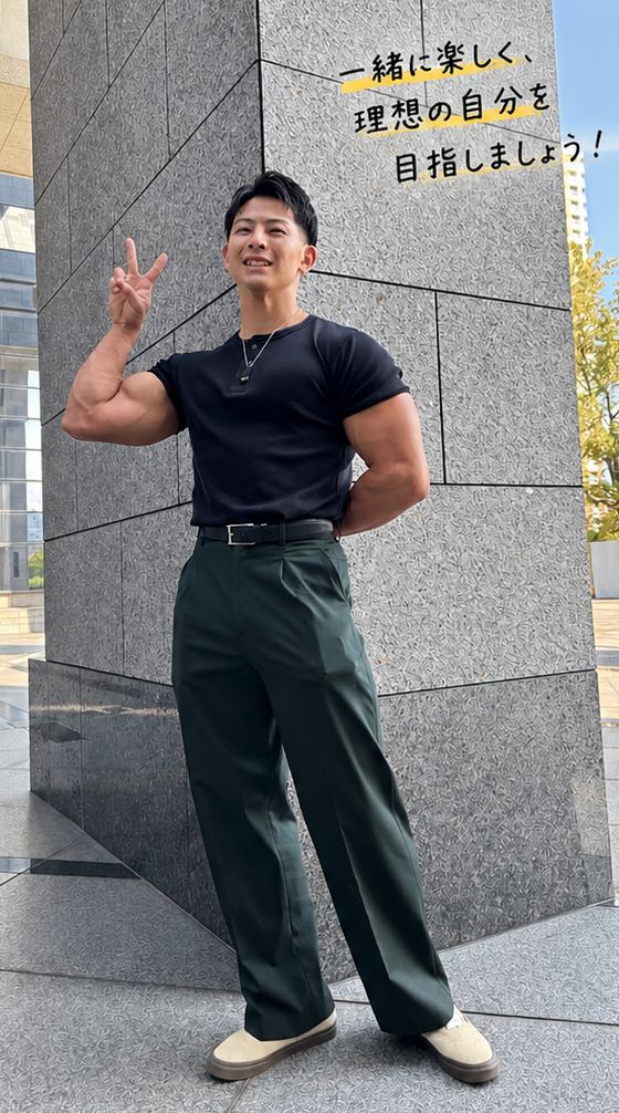 トレーナーの松尾誠